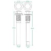 Bigg Red Slider Bolt Kit L or R BRH1472X